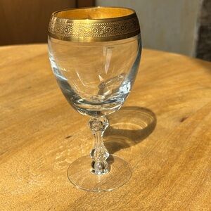 Tiffan Franscian Westchester Crystal Wine Glass